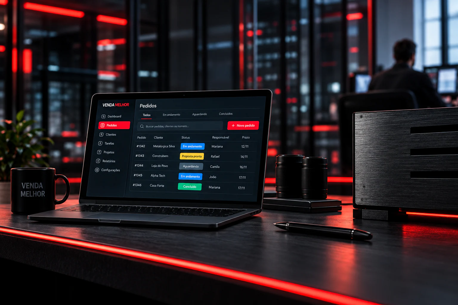 Software sob medida: cena ilustrativa